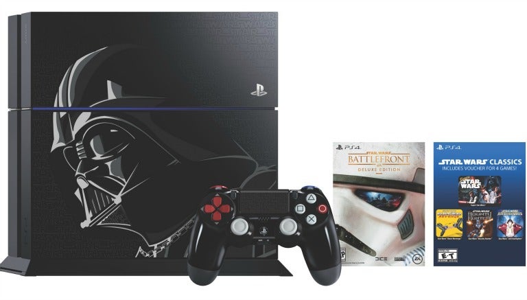 PlayStation versión Darth Vader de Star Wars