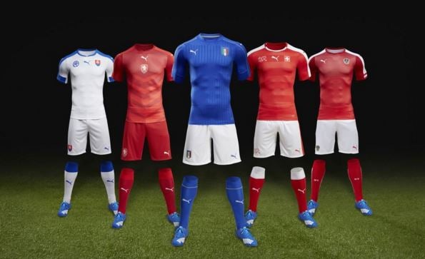 Uniformes de Puma para la Euro 2016