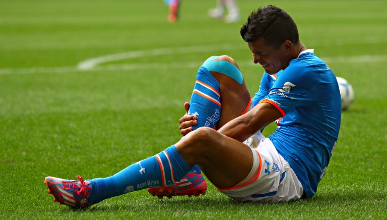 Maza Rodríguez, en partido de Cruz Azul