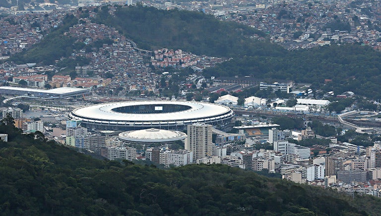 Así luce el Maracaná en Río de Janeiro