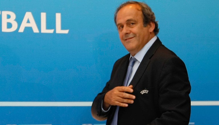 Platini en conferencia sobre la Europa League