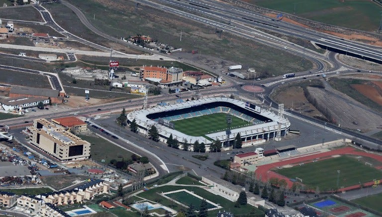 Vista aérea del Estadio Helmántico