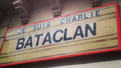 En el Bataclan se unieron, en su momento, a los reclamos por Charlie Hebdo