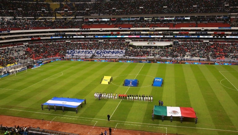 Así luce en Estadio Azteca previo al arranque del cotejo