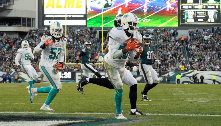 Reshad Jones intercepta un pase