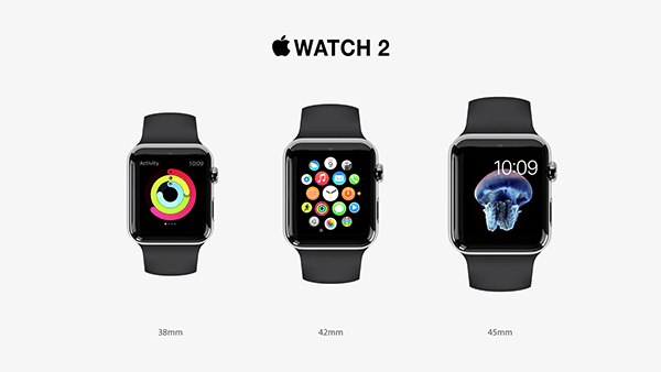 Así luciría el Apple Watch 2