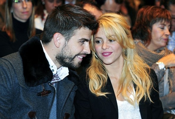 Shakira y Piqué, en un evento público