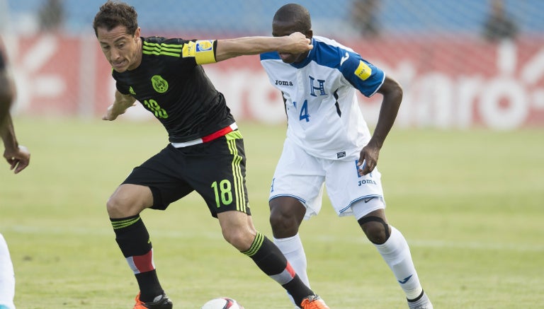 Guardado en partido contra Honduras