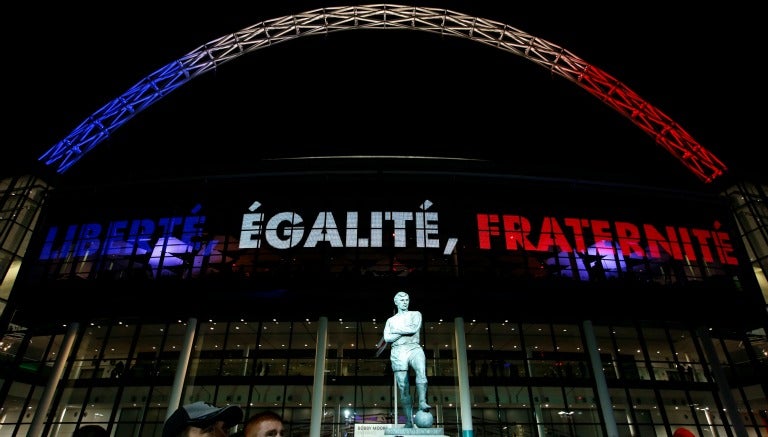 Entrada al Estadio de Wembley