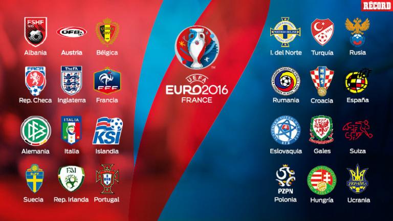 Listos Los 24 Invitados A La Euro 2016