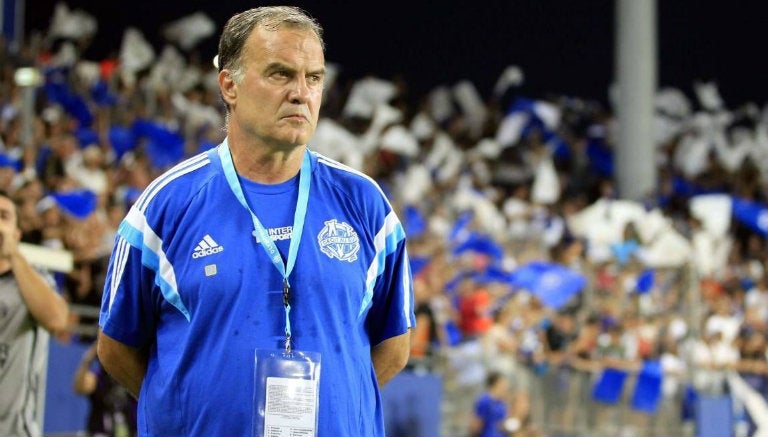 Marcelo Bielsa observa juego Olympique de Marsella