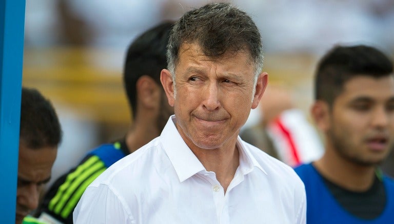 Juan Carlos Osorio en el partido frente a Honduras