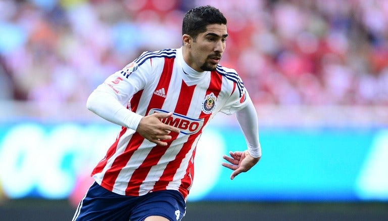 Pereira en un partido de Chivas