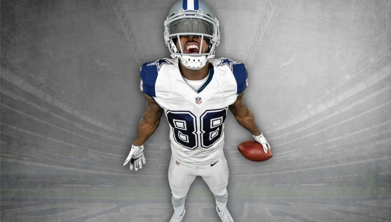 Dez Bryant luce el nuevo uniforme de Vaqueros