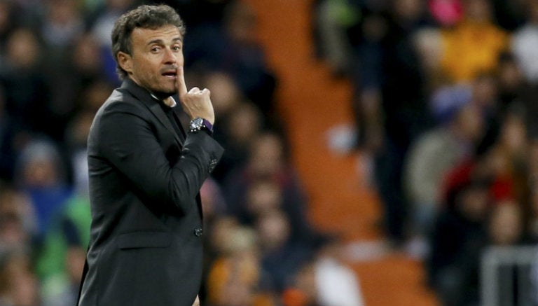 Luis Enrique analiza el partido contra el Real Madrid