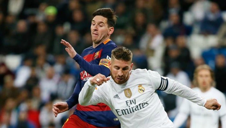 Sergio Ramos contra Lionel Messi 