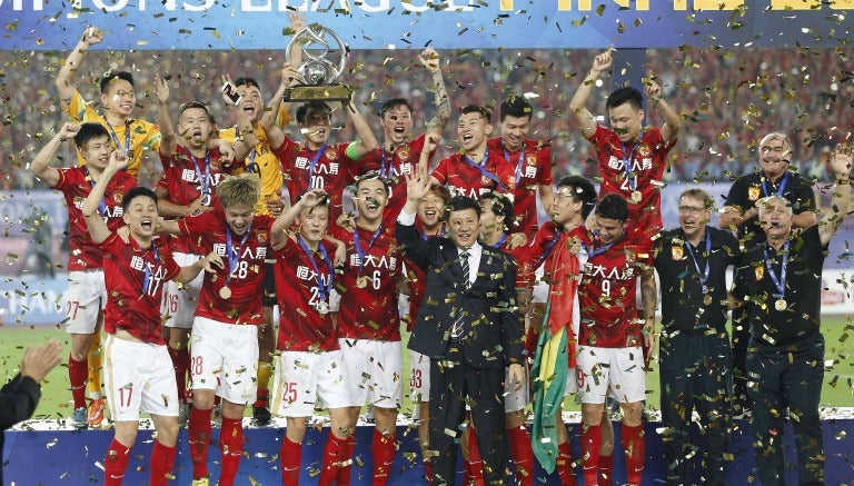 Guangzhou Evergrande levanta la copa de la Liga de Campeones de Asia