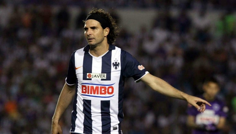 Duilio Davino, en un juego de Monterrey