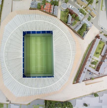 Diseño del nuevo Stamford Bridge