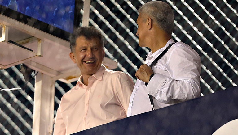 Osorio, en un palco del Andrés Quintana Roo