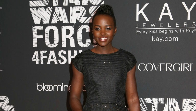 Lupita Nyong'o en un evento de Star Wars