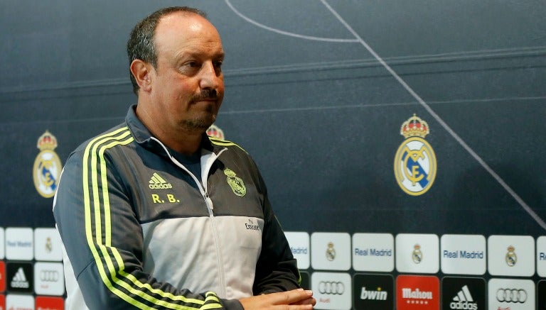 Rafa Benítez durante conferencia de prensa