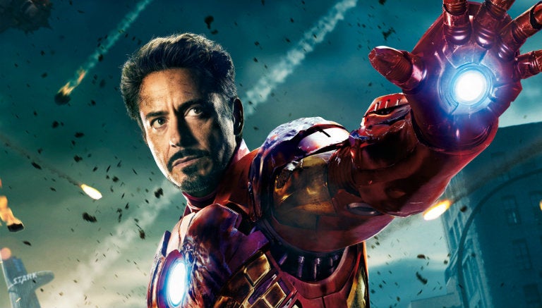 Downey Jr en su papel de Iron Man