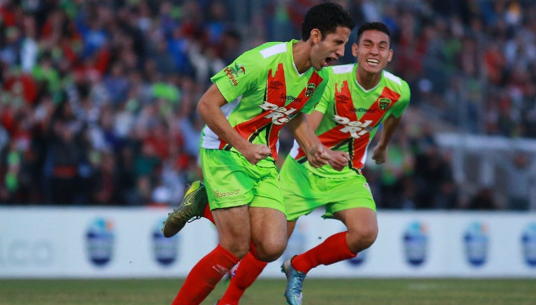 FC Juárez en partido contra el Atlante