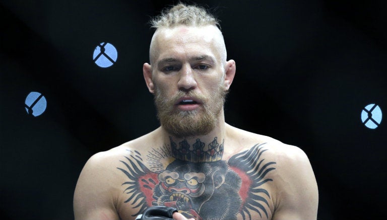 Conor McGregor, en una pelea