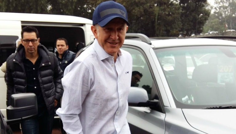 Juan Carlos Osorio presente en CU