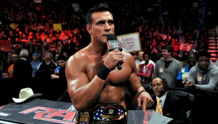 Alberto Del Río, durante un show de Raw