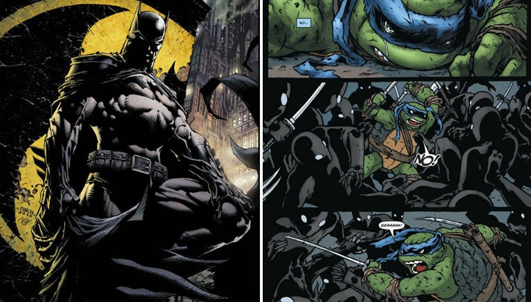 Batman y las Tortugas Ninja en la nueva historieta