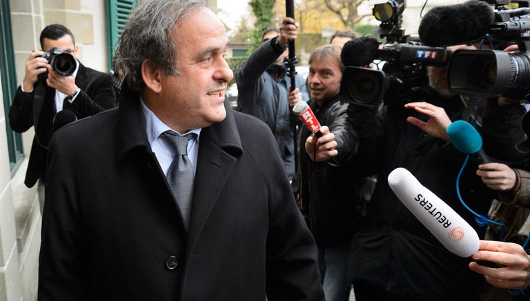 Platini, tras una audiencia con el TAS