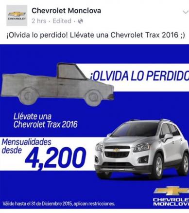 Chevrolet también se unió a las bromas