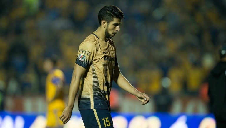 Eduardo Herrera después del encuentro contra Tigres