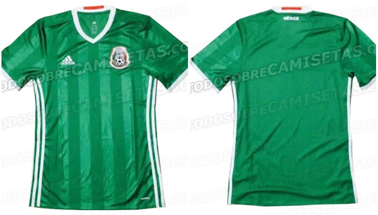 Así luciría la próxima camiseta de la Selección Mexicana