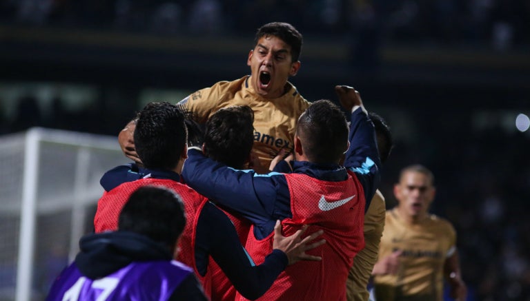 Torales festeja el gol del empate en la Final