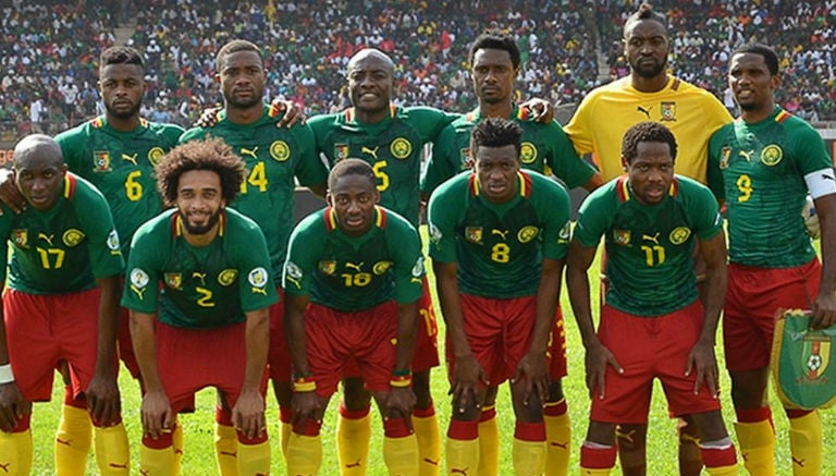 Once de la selección de Camerún