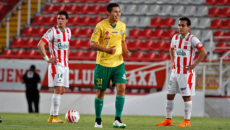 Suárez, en partido con Venados frente al Necaxa en el Apertura 2015