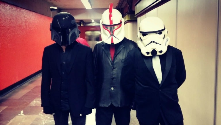 Los Stormtroopers se colaron hasta el metro de la CDMX