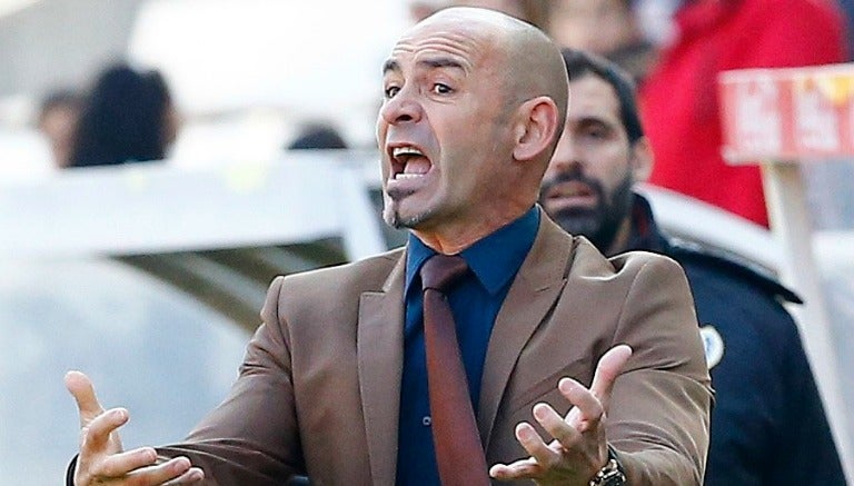 Jémez durante un partido con el Rayo Vallecano