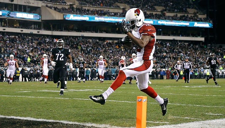 Momento en que John Brown anota un TD