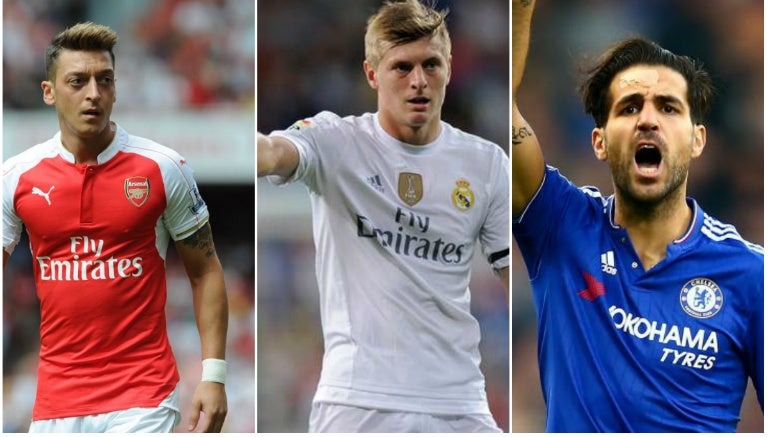 Özil, Kroos y Cesc, jugadores que podrían cambiar de equipo