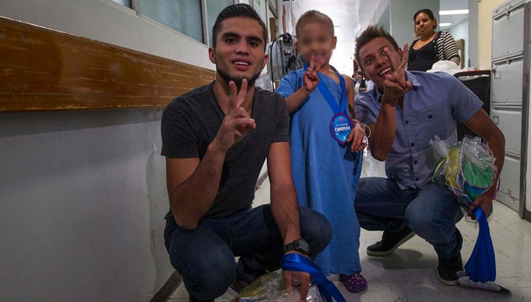 Germán Sánchez e Iván García muestran sus mejores sonrisas