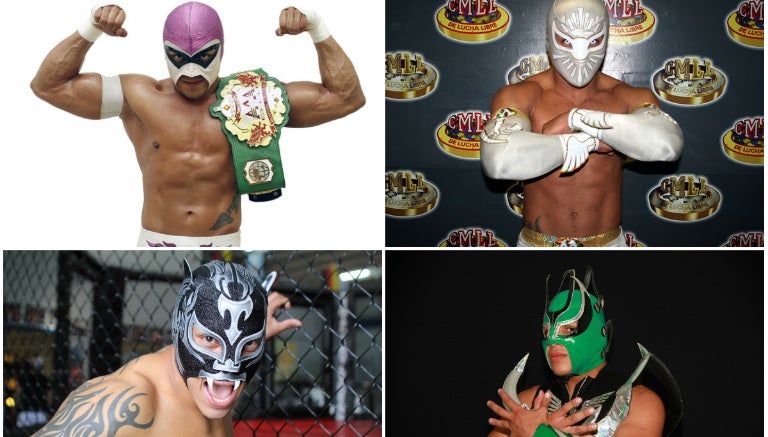 Luchadores mexicanos de alto calibre