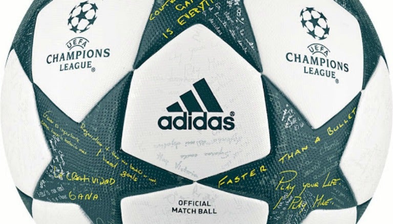 Balón oficial de Adidas para la próxima Champions