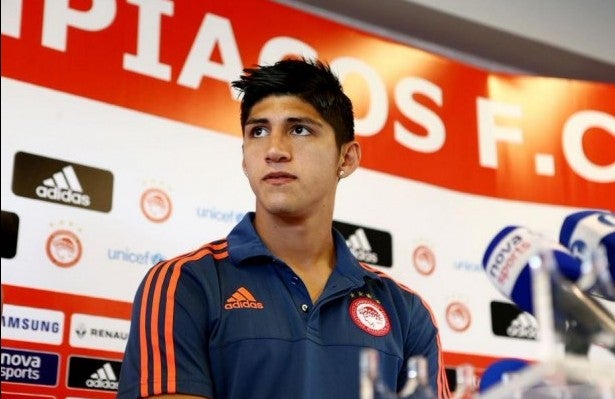 Alan Pulido, en conferencia de prensa