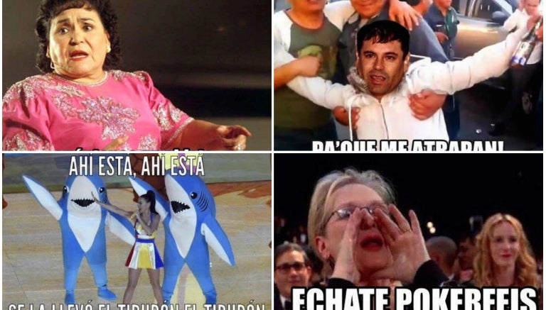 Distintos memes populares en 2015