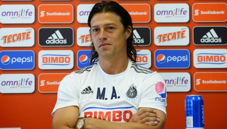 Matías Almeyda, en conferencia de prensa