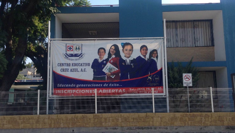 Así luce el Centro Educativo Cruz Azul